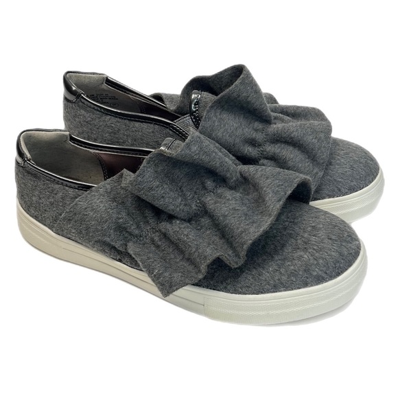 Nina Grey/White Womens Casual Fashion Sneakers Size 6 - Picture 2 of 5